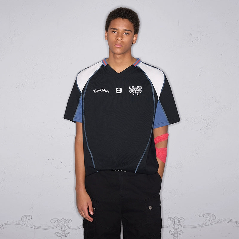 Rocawear Splicing Deconstruction 9 Character Jersey Tee