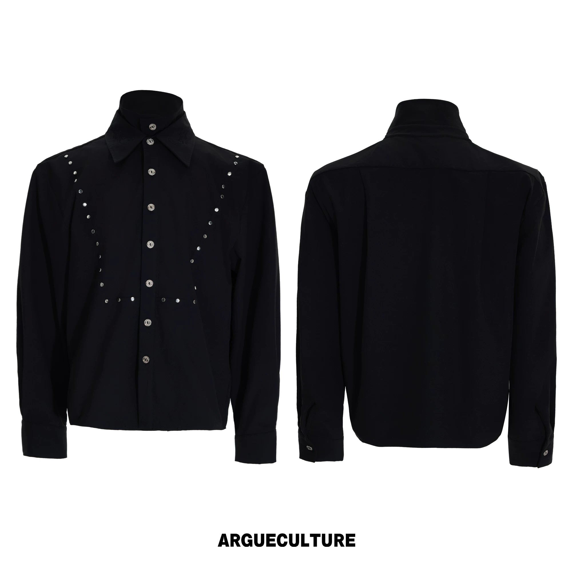 ArguECulturE Embroidered Fake Two-piece Shirt