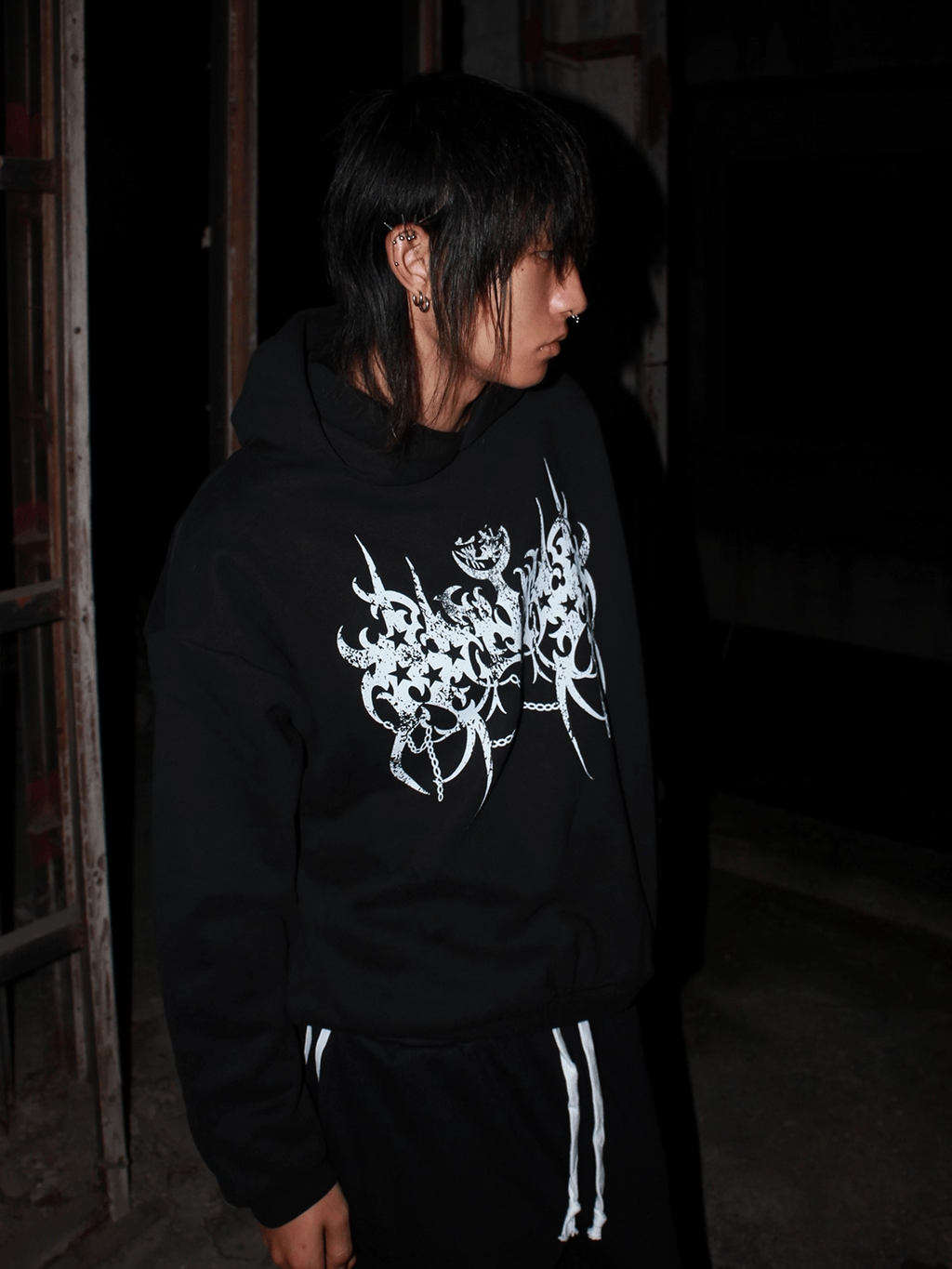 Feeling Less Vintage Fleece Loose Hooded Sweater