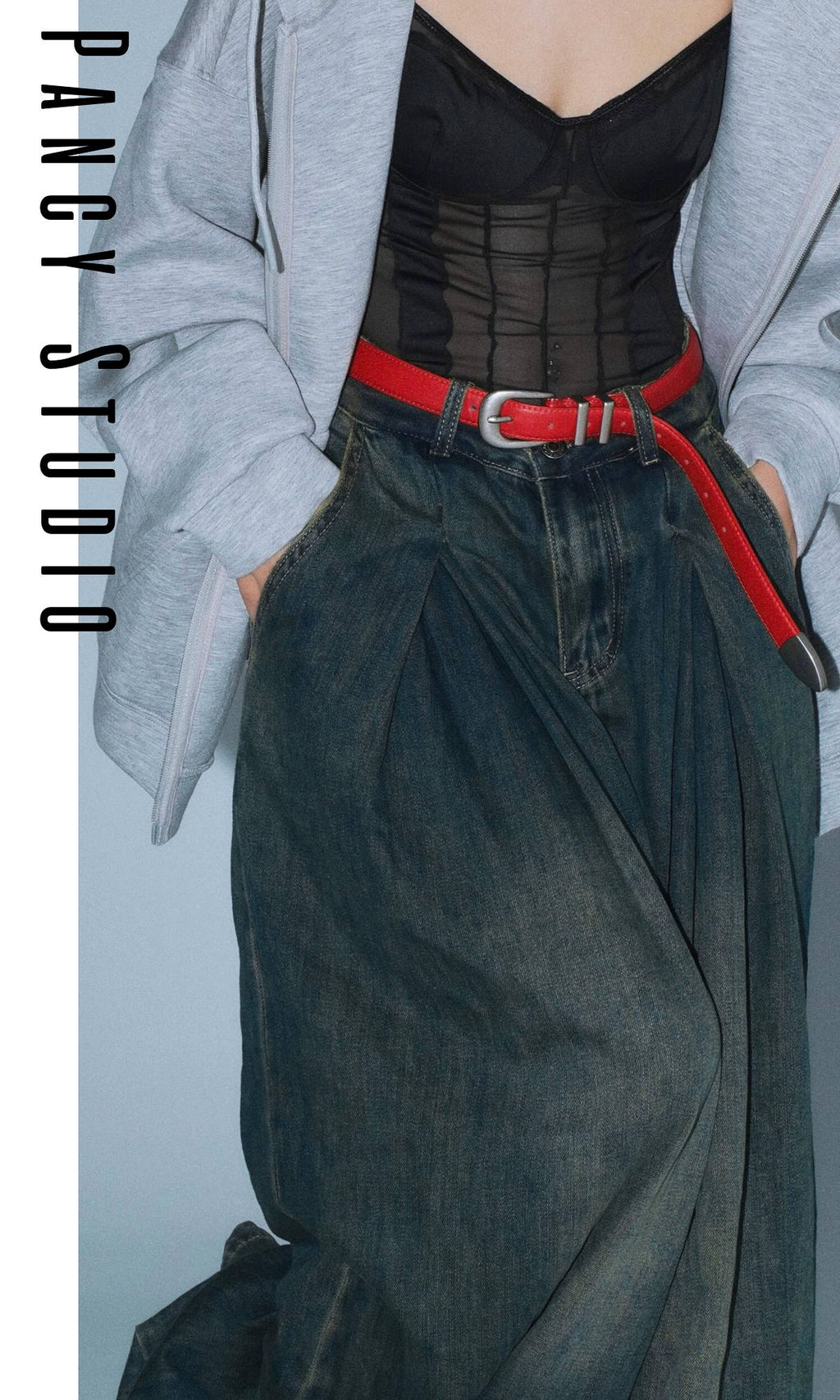 PANCY Vintage Premium College Wind Belt