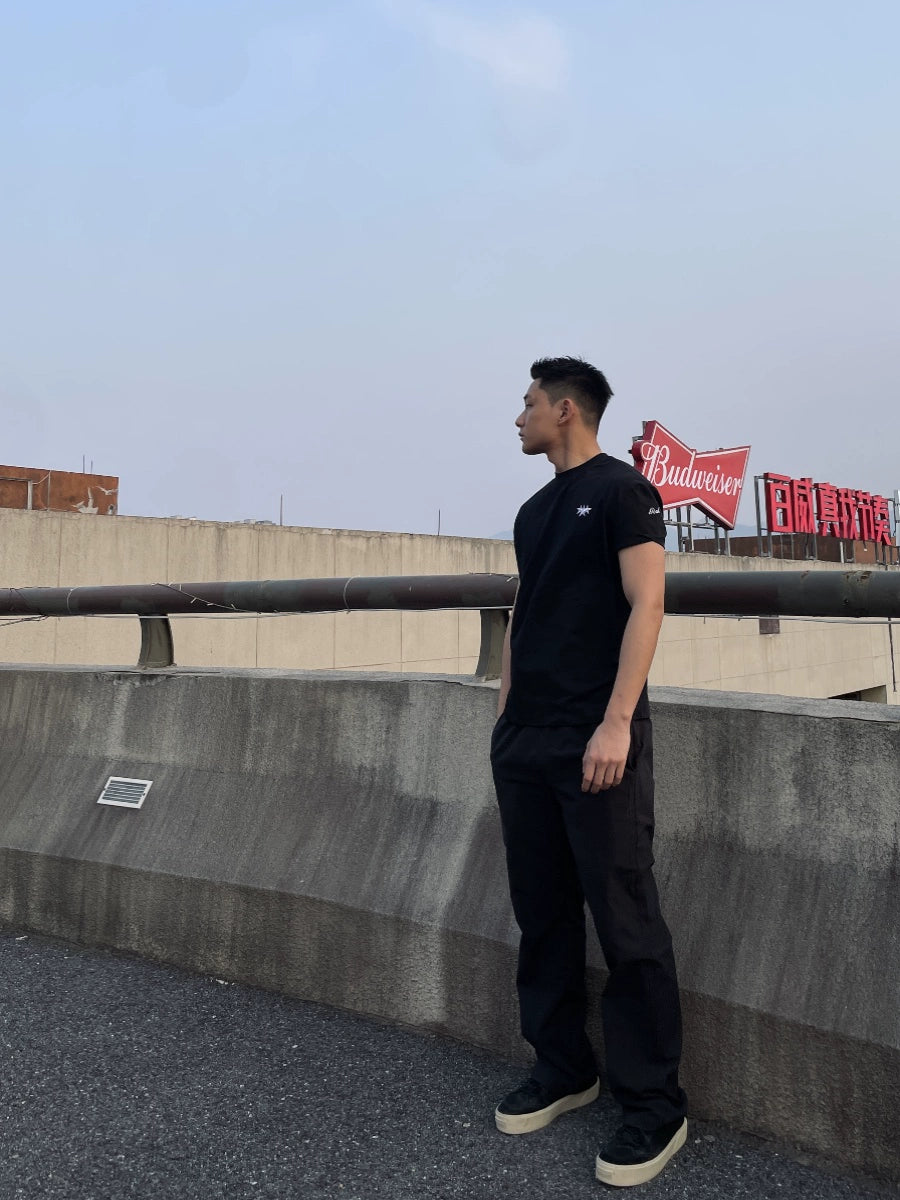 GTAL American Star Embroidery Small Neckline Tee