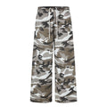 11KN Retro Camouflage Straight Wide-leg Pants