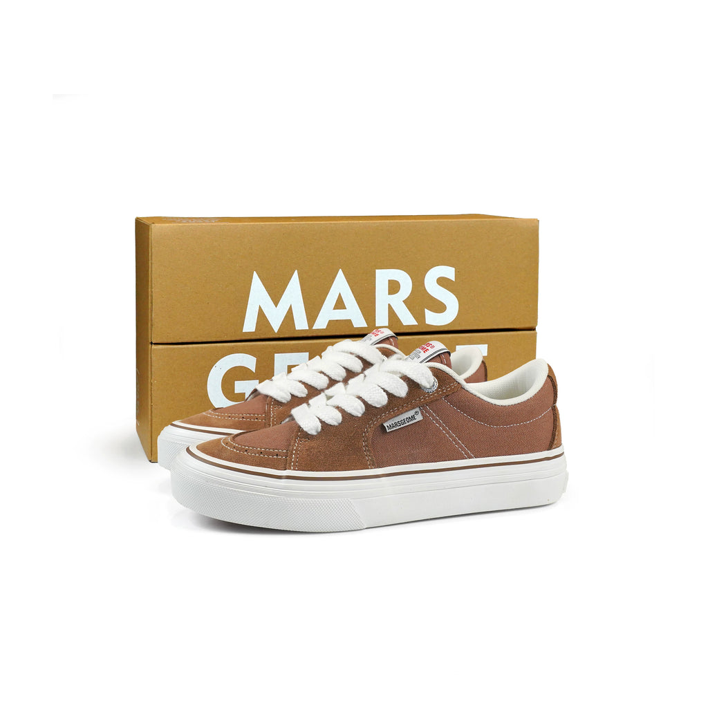 MARS GEOME Versatile Men's and Women's Low-top Spliced Board Shoes