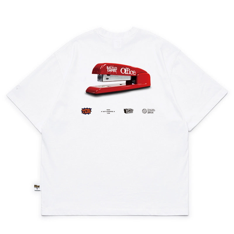 Battles Stapler Digital Printing Tee