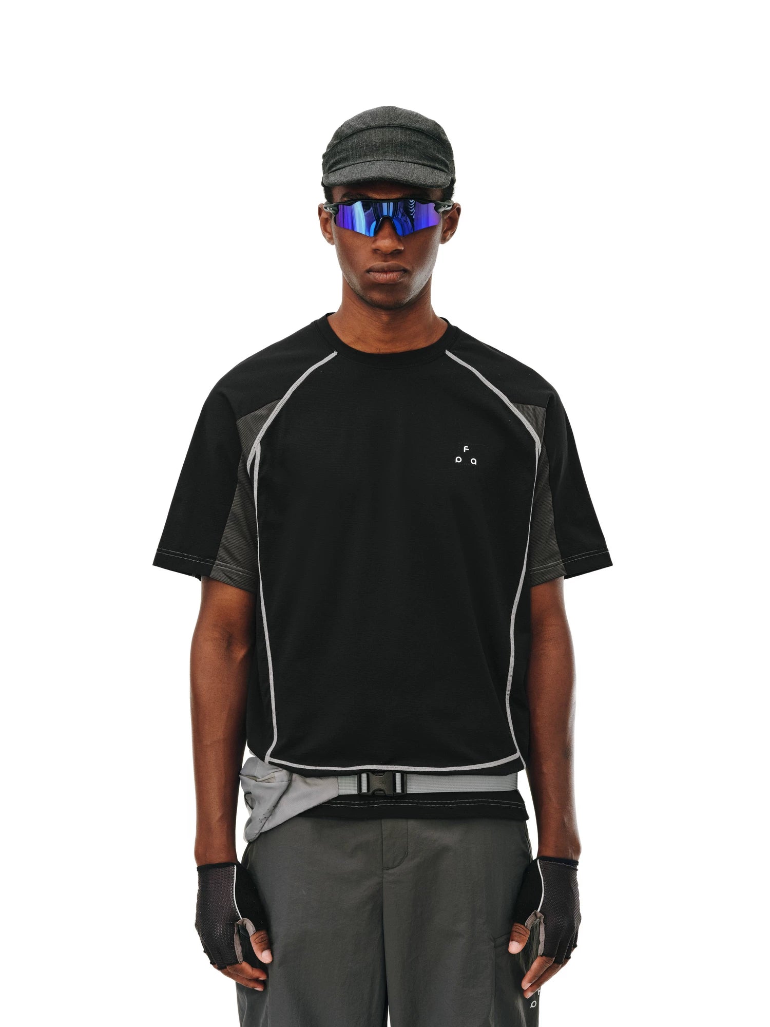 FPA Contrasting Splicing Quick Drying Casual Tee