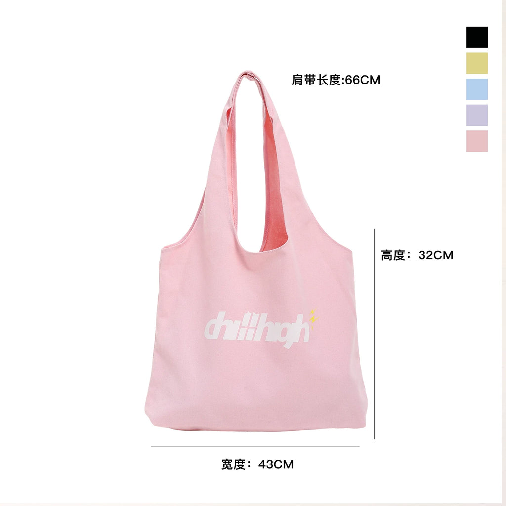 ChillHIgh Atmosphere Relaxation Casual Shoulder Canvas Bag