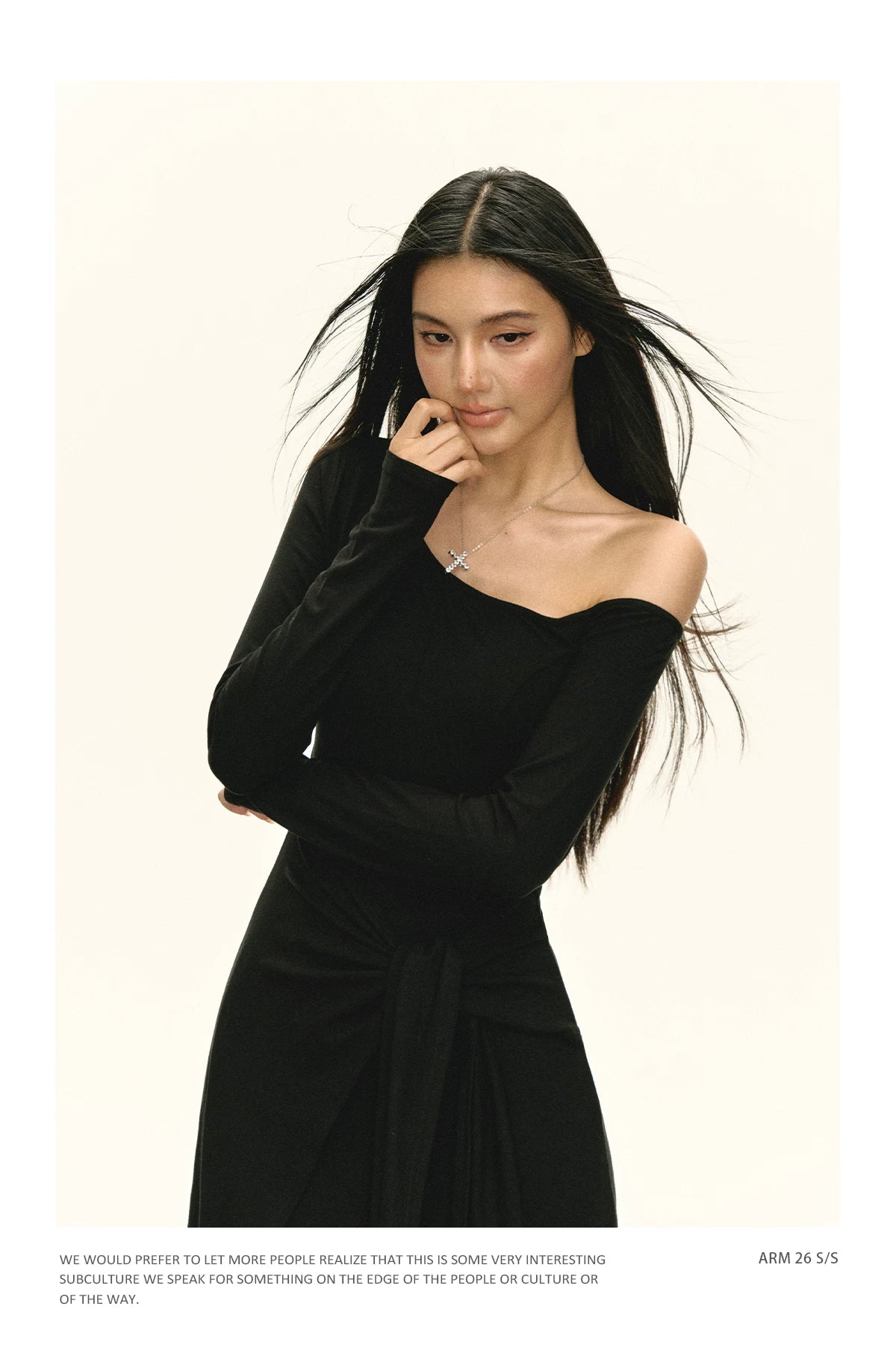 Ariseism Retro Temperament Slim Dress