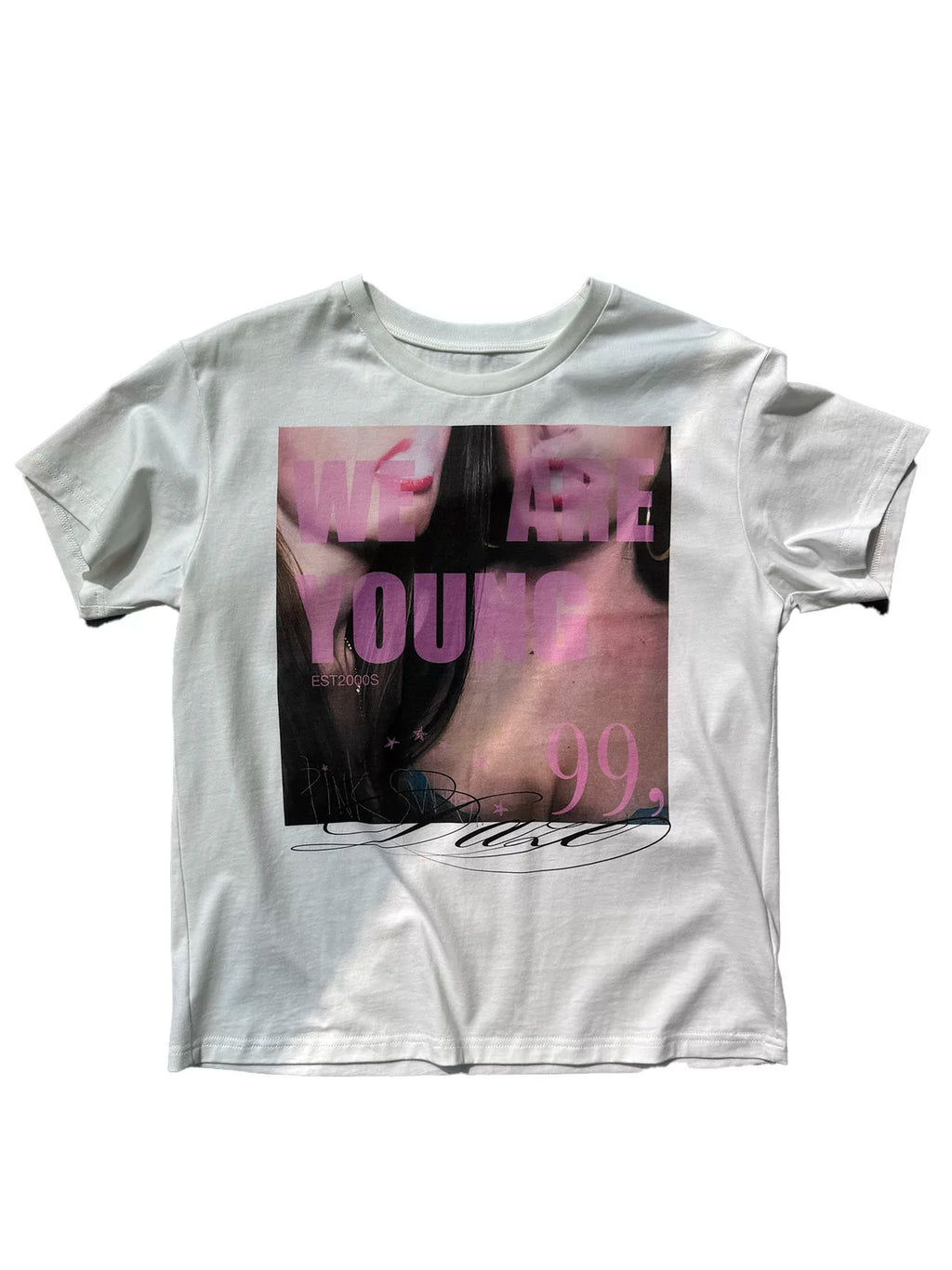 No E Mosen Vintage Short Wide Casual Tee