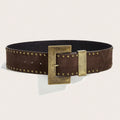 Intertek Punk Style Willow Nails Personality Versatile Snap Belt