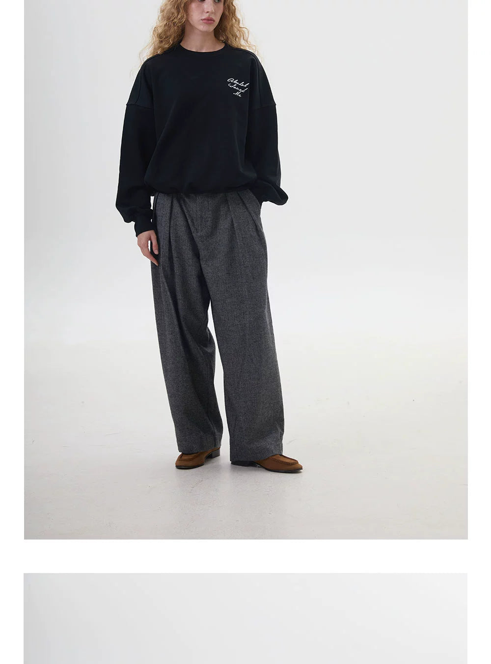Anniehall Woolen Vintage Trousers