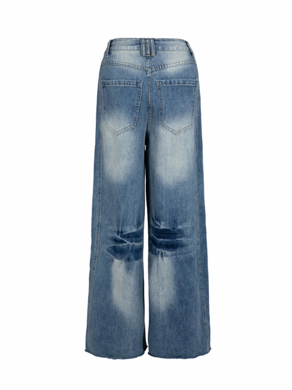 WITHMIN Vintage Skinny Straight Jeans