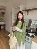 MUCHA Hollow Versatile Knitted Shawl