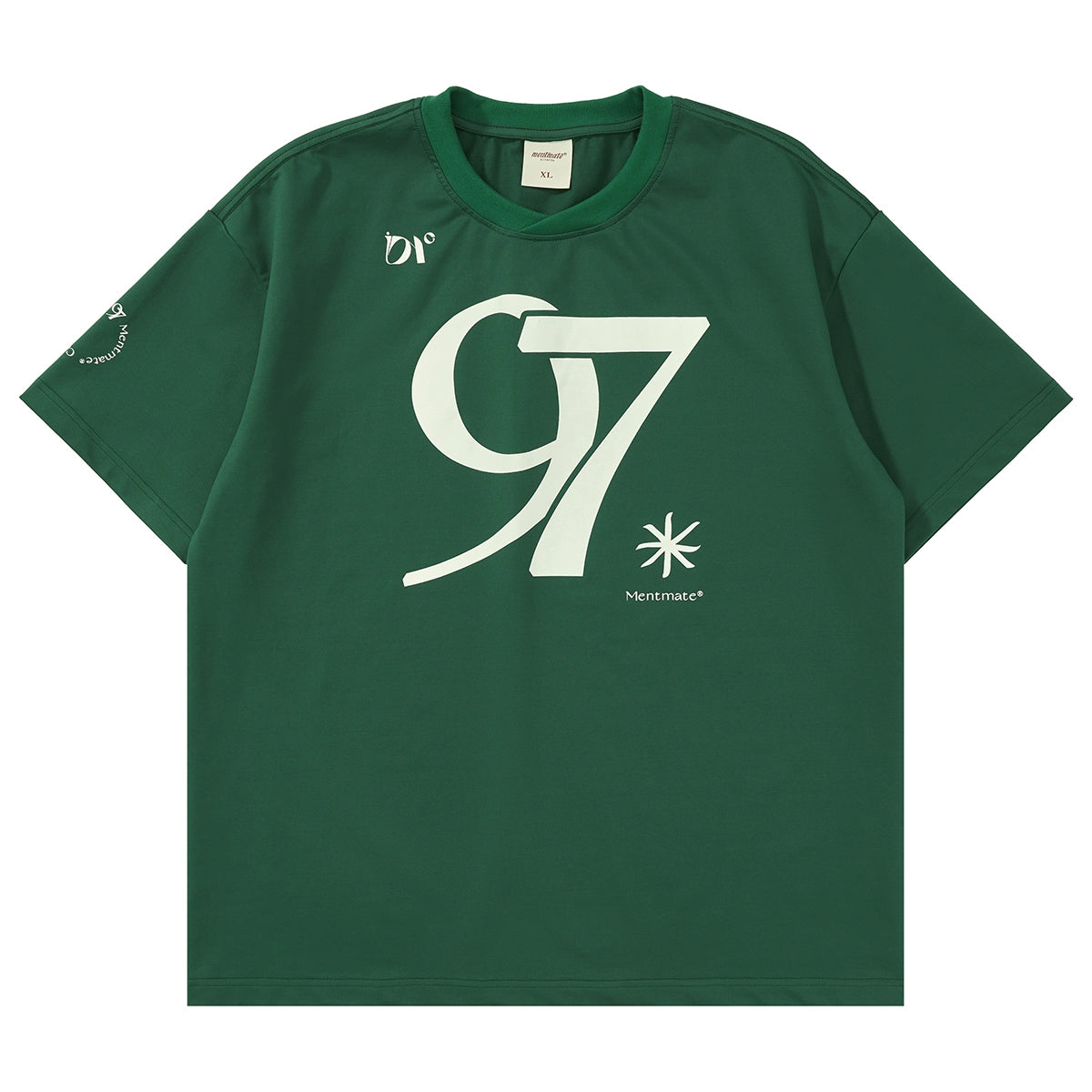 Mentmate Small V-neck Sports BF Neutral Casual Tee