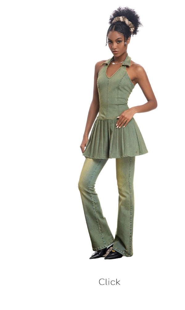 ABMY Slim and Skinny Spice Girl Pull Jeans