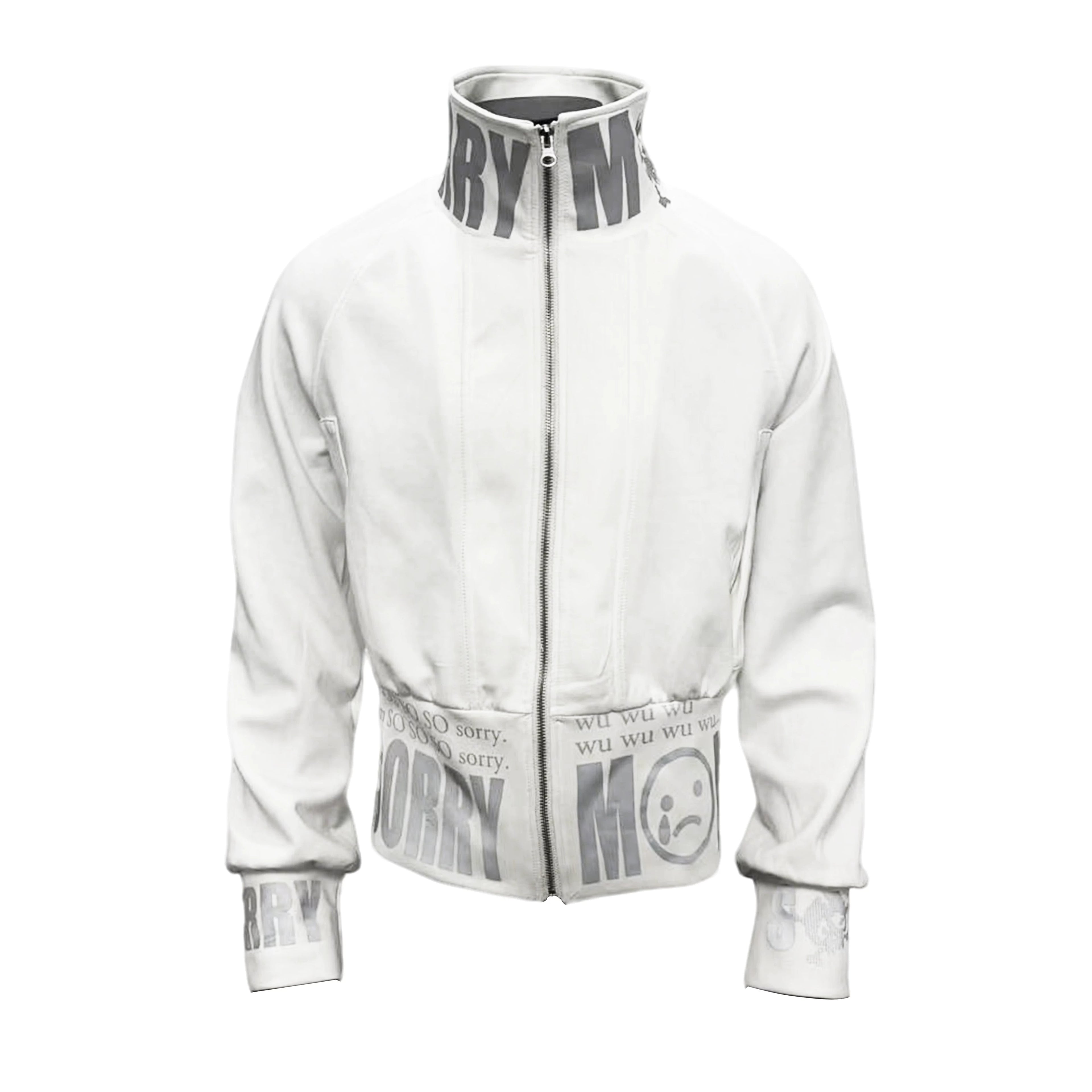 PAIKI Reflective Stand-up Collar Slim Jacket