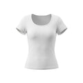 HeyHenry Square Neck Straight Shoulder Slim and Thin U Neck Tee