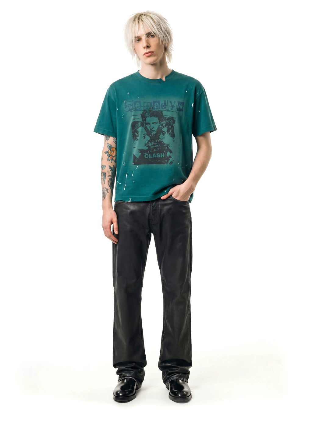 Remedy Trendy Portrait Print Casual Tee