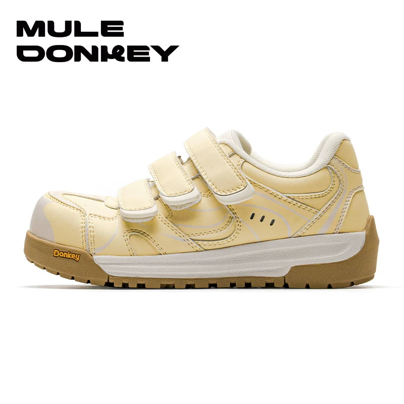 Donkey Sweet Cute Big Head Shoes Velcro Casual Shoes