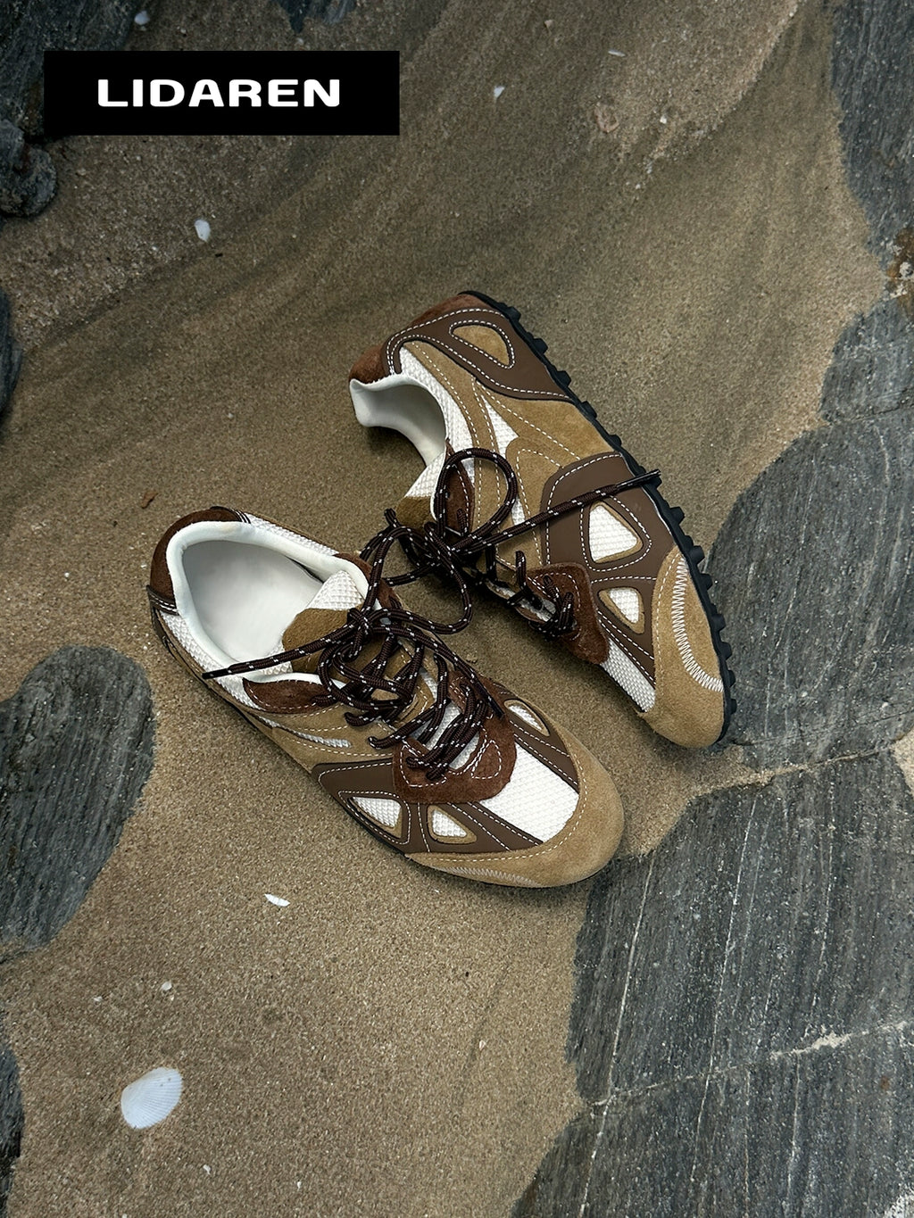 Lidaren Produced Breathable Color Matching Retro Casual Shoes