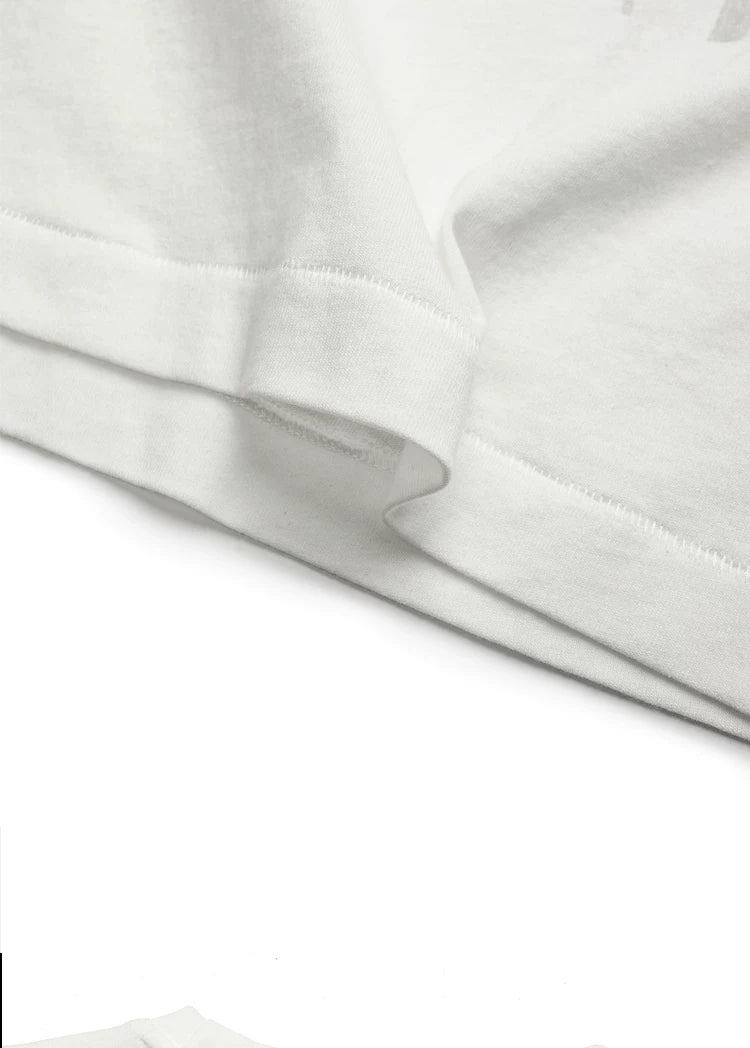 VETERANBOI Theme Character Print Casual Tee