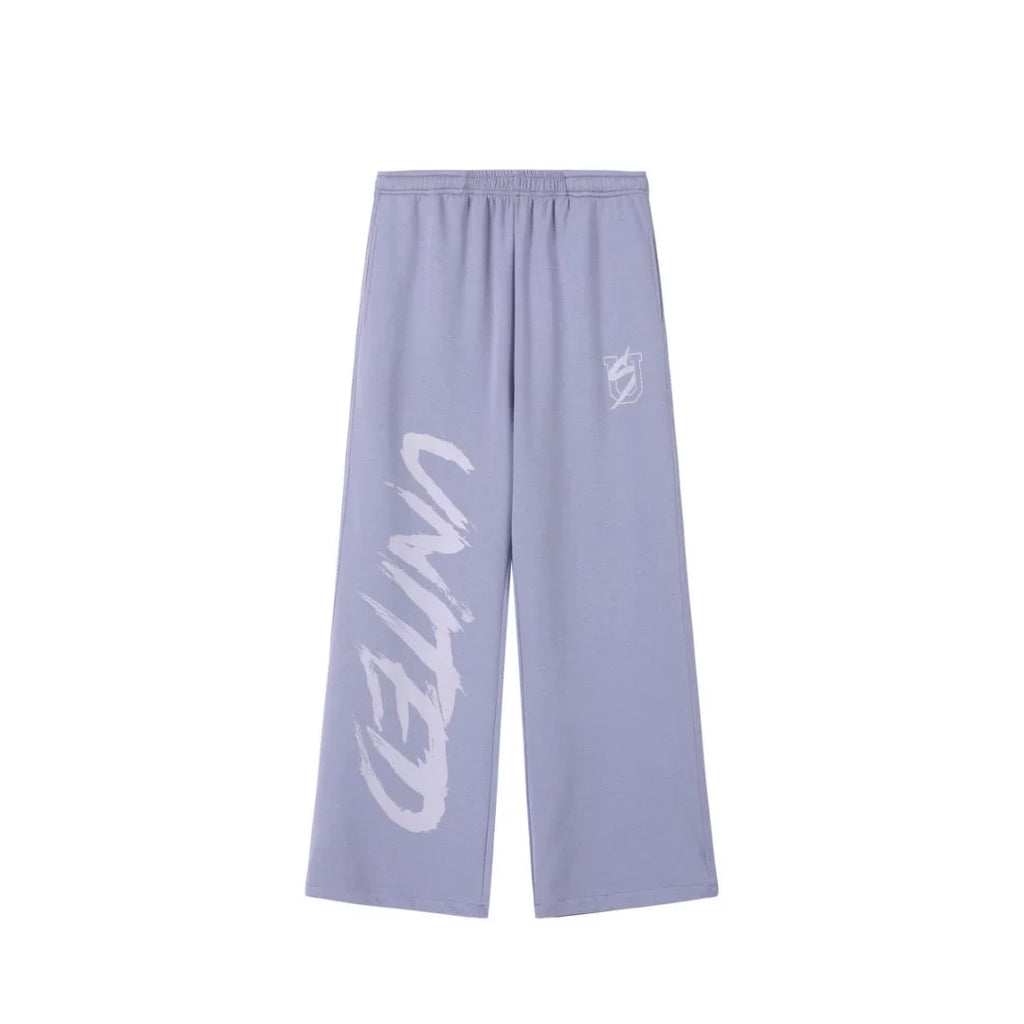 US Ink Graffiti Alphabet Print Trousers