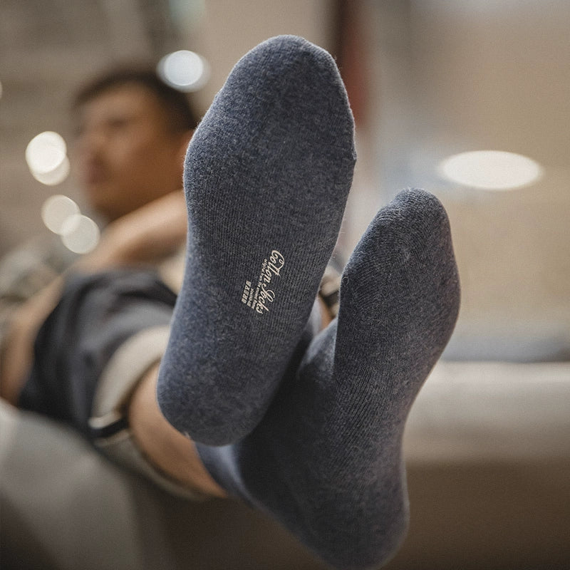 Maden Vintage Anchor Print Medium Tube Socks