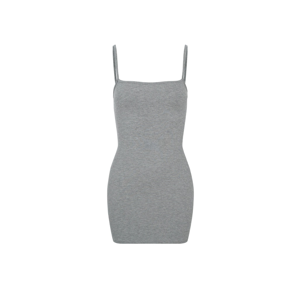 Veryrareme Thin Knitted Cardigan Suspender Skirt Set
