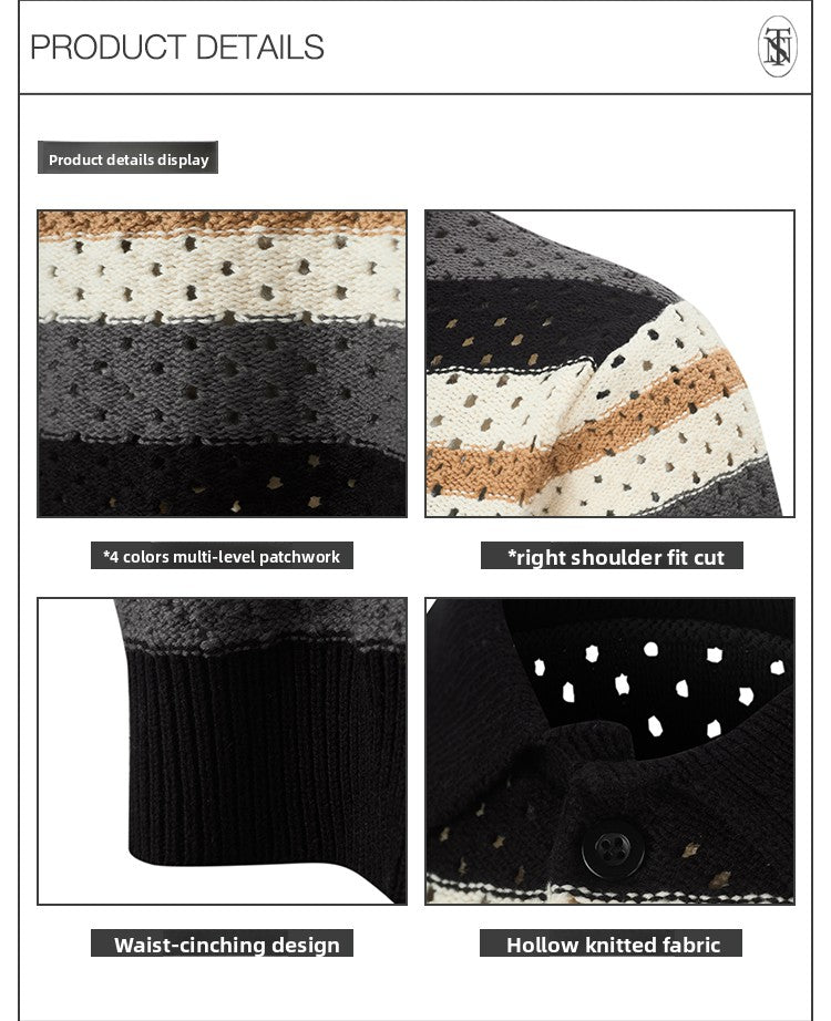 Stay The Night Knitted Short Sleeve Shirt