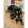 KANO Irregular Knitted Slender Scarf