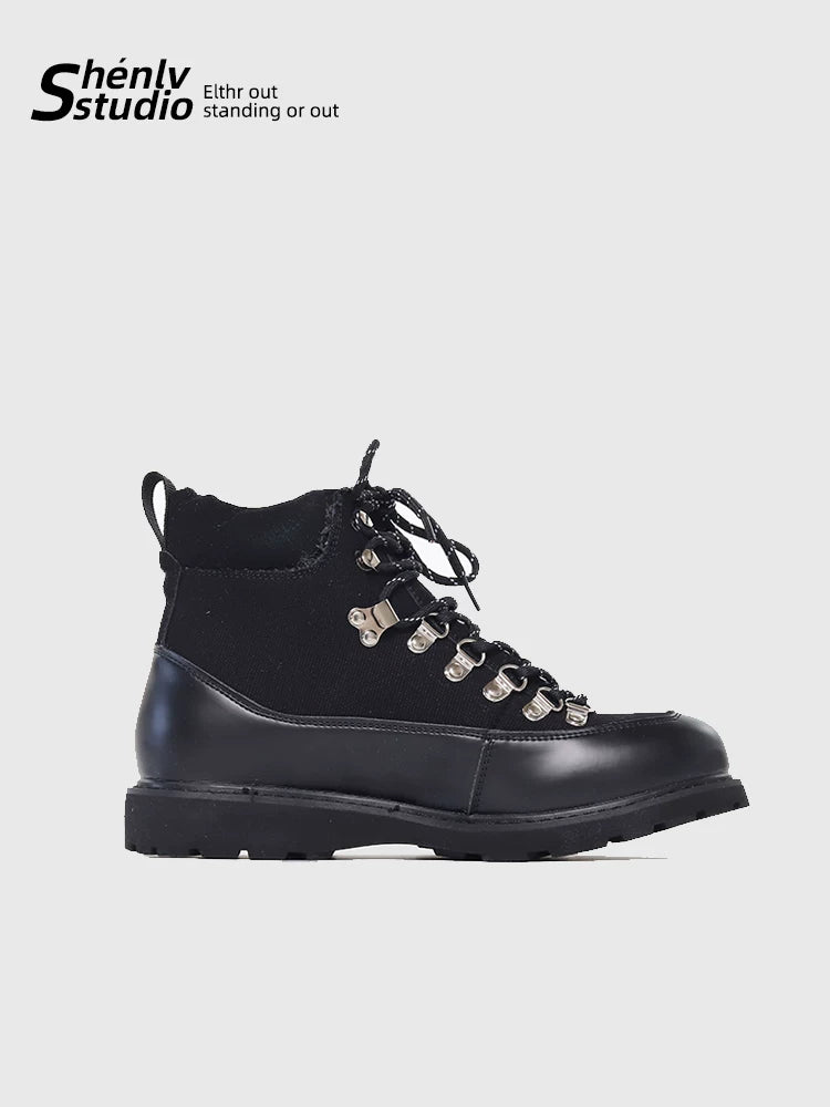 SHENLV STUDIO Mountain Series High-top Mountaineering Boots Shoes