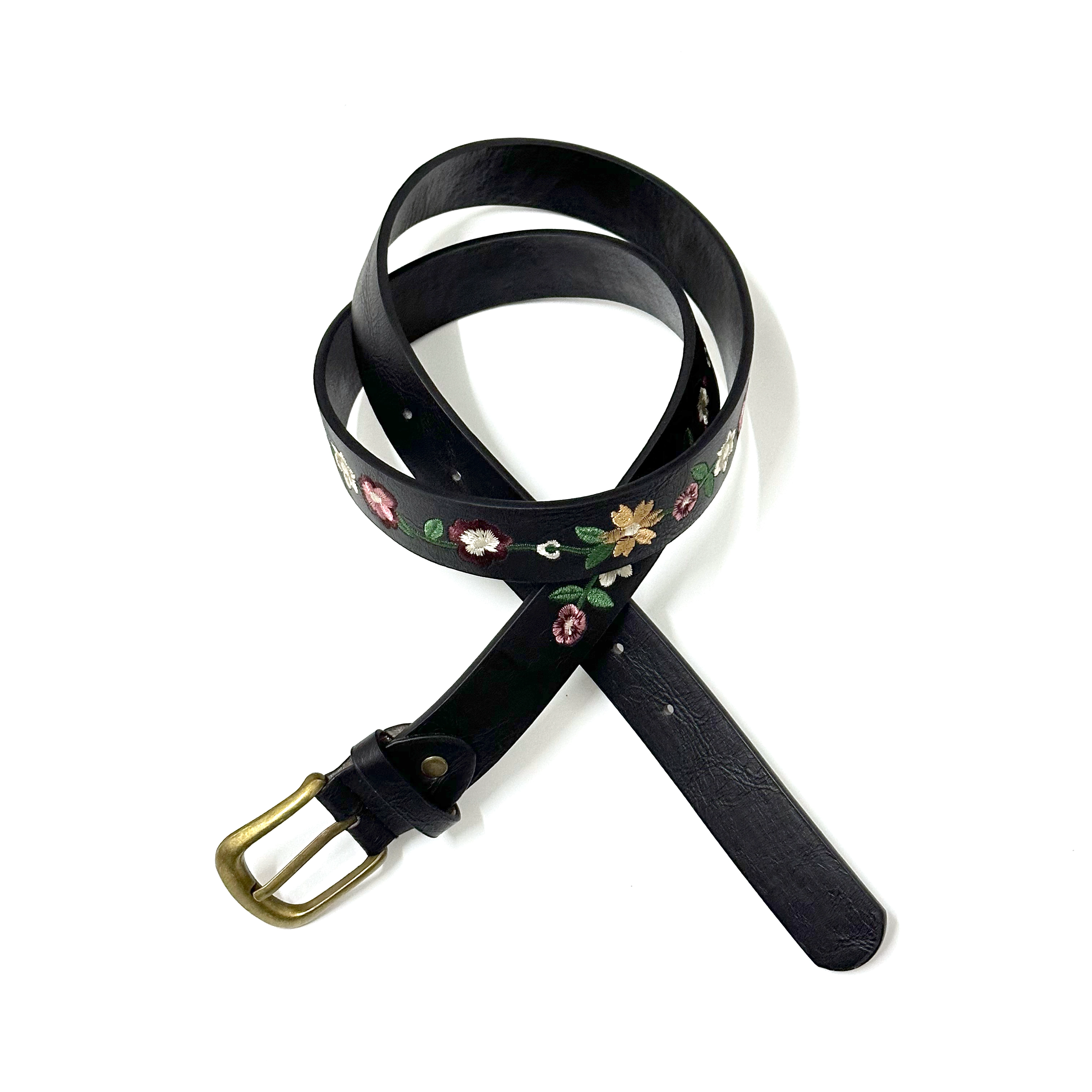 DPOL Embroidered Flower Cleanfit Medieval Belt