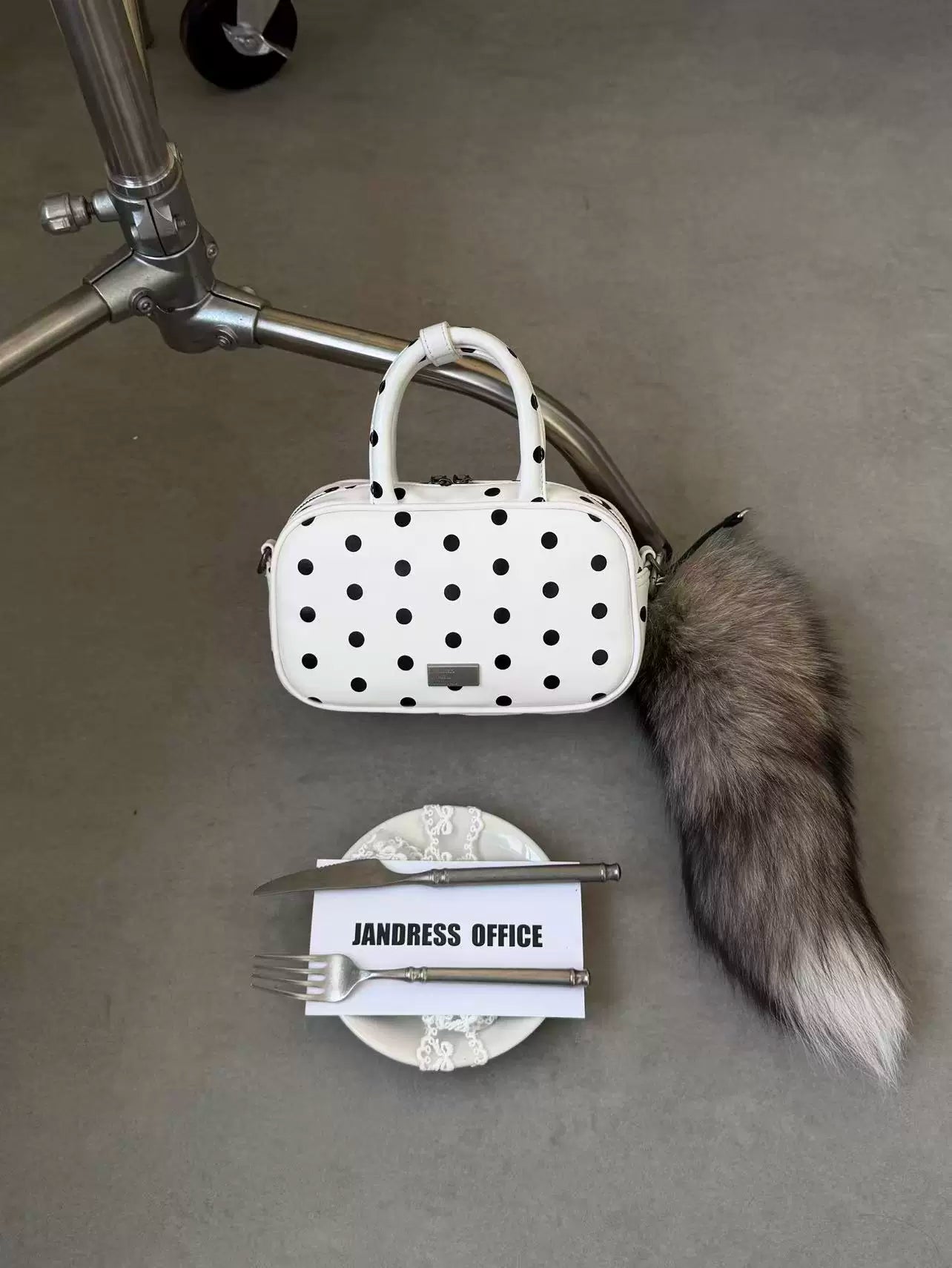 JANDRESS Star Tail Plush Pendant