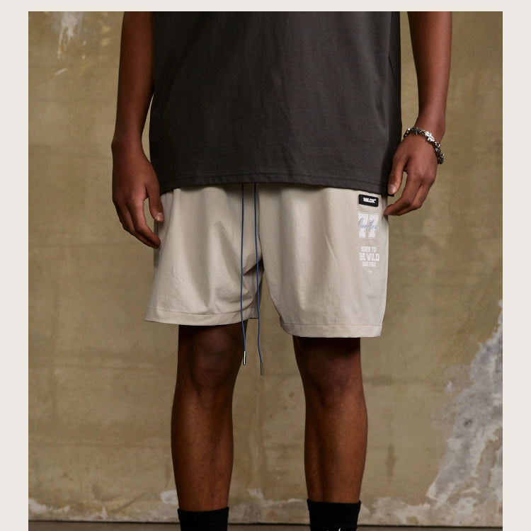 WildX Lightweight Loose Pocket Drawstring Shorts