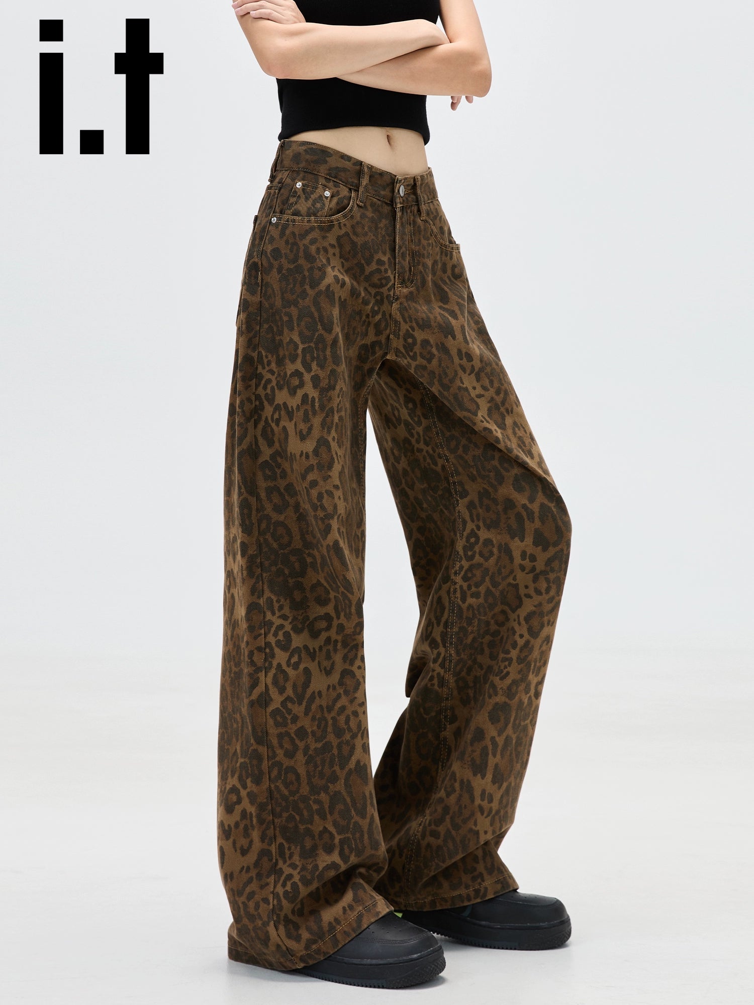 IT: CHOCOOLATE Wide-leg Jeans