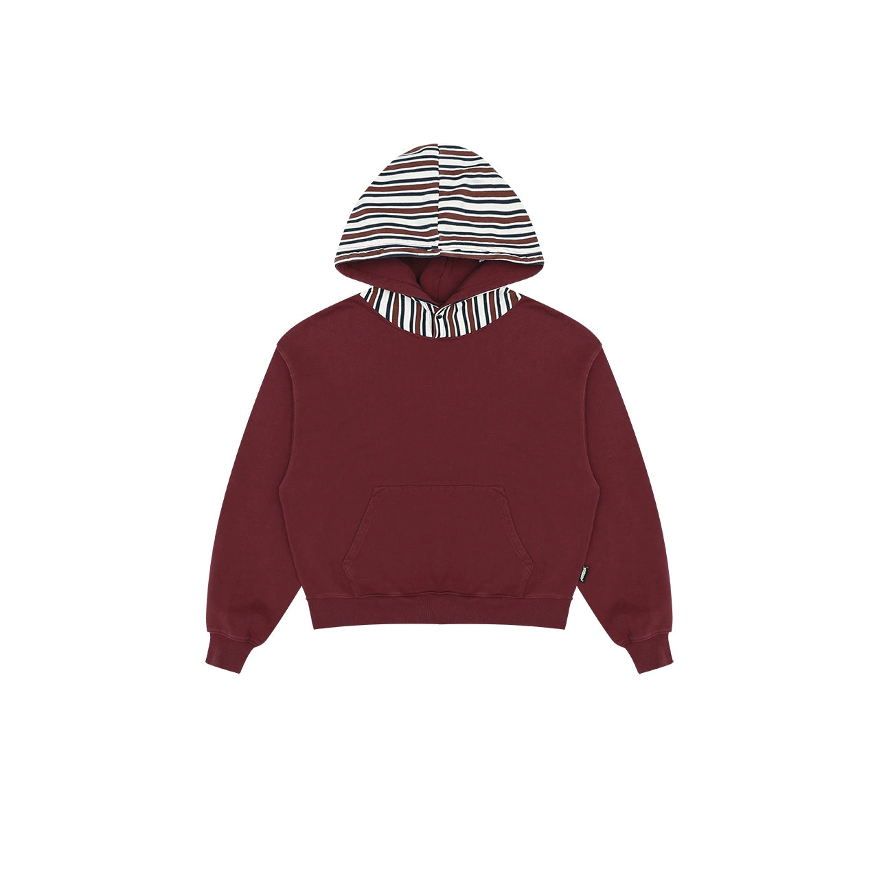 MMBBT Versatile Striped Pullover Hooded Sweater
