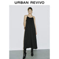 URBAN REVIVO Holiday Super Loose Dress