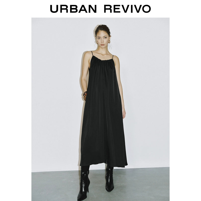 URBAN REVIVO Holiday Super Loose Dress