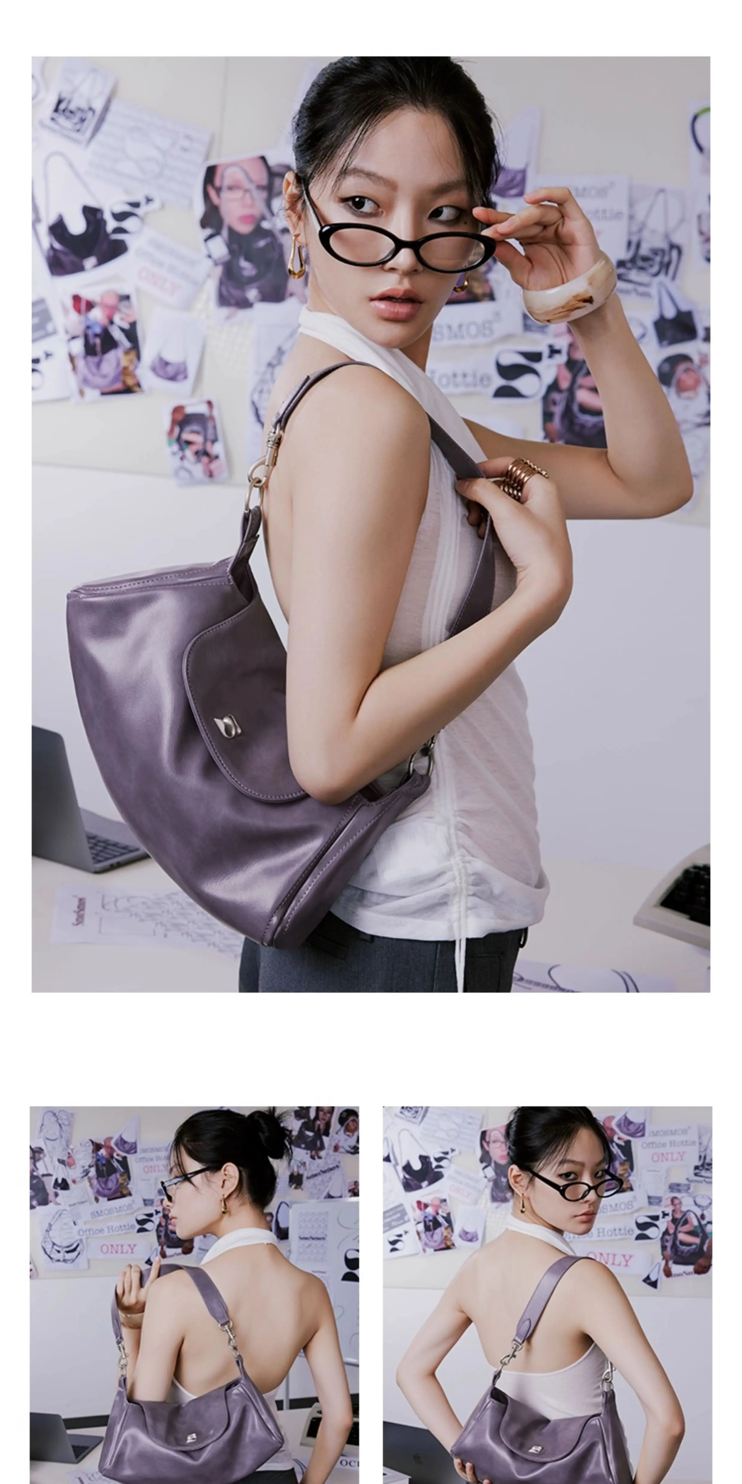 SmoSmos Underarm Crossbody Shoulder Bag