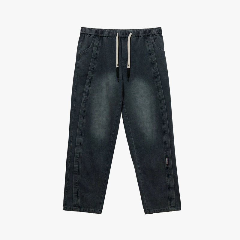 PANMAX Tide Brand Loose Straight Gradual Change Jeans