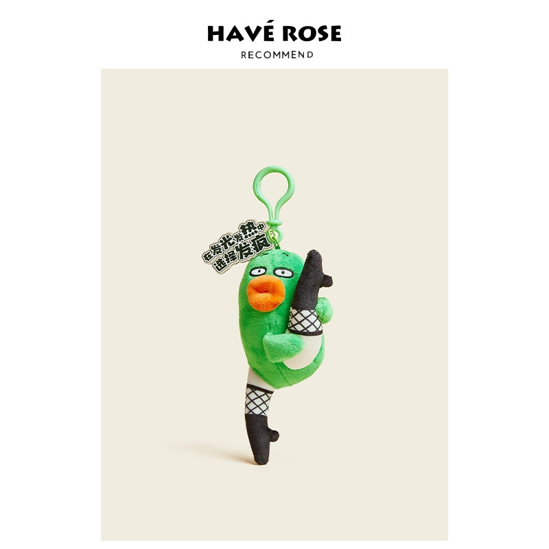 HAVEROSE Ugly Cute Crying Banana Plush Doll Pendant
