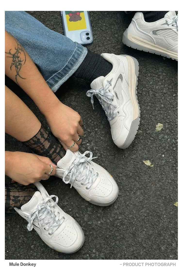 Donkey Platform Breathable Sports and Leisure Shoes