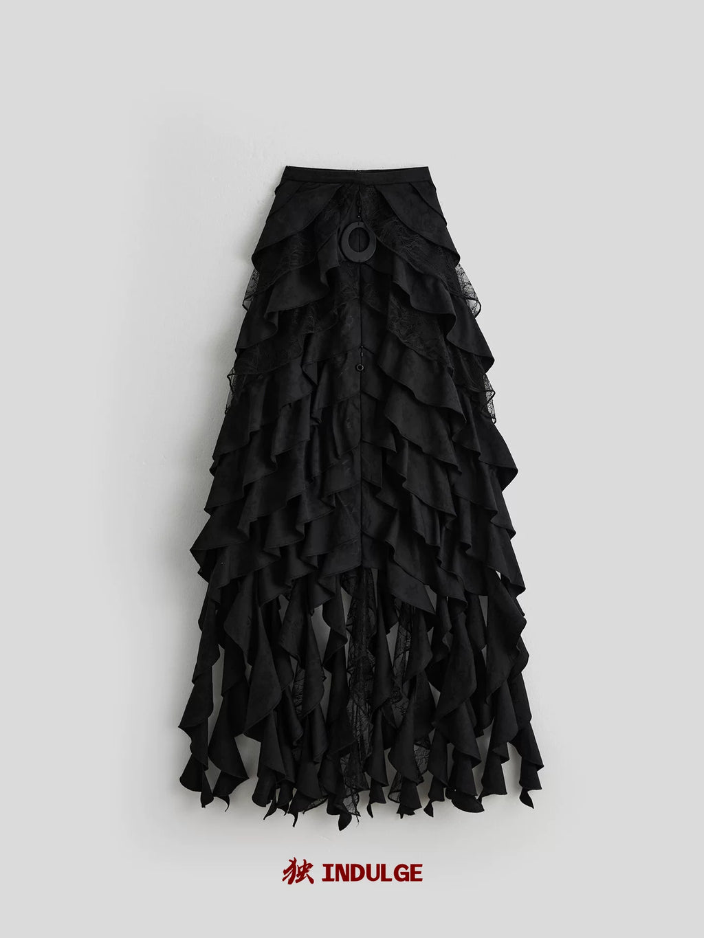 INDULG Irregular Lace Skirt