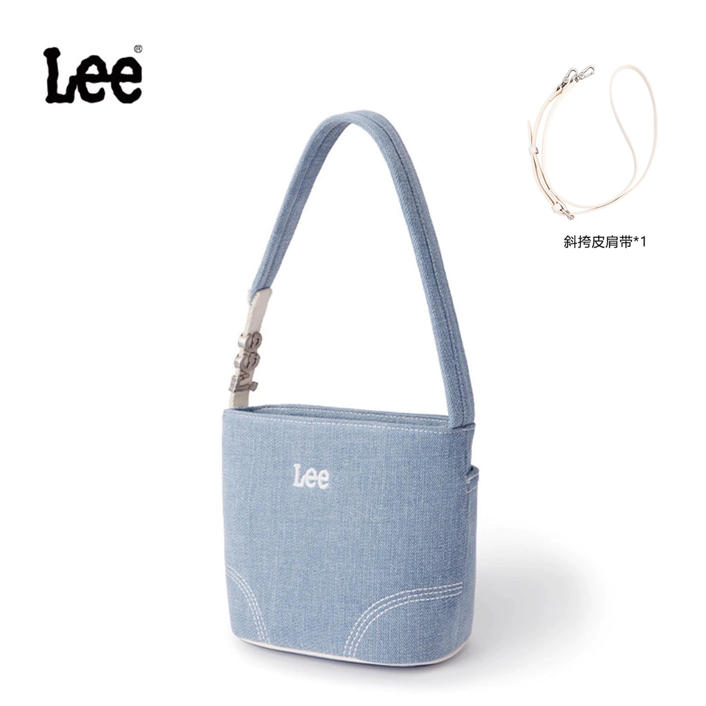 Lee Denim Bucket Versatile Shoulder Bag