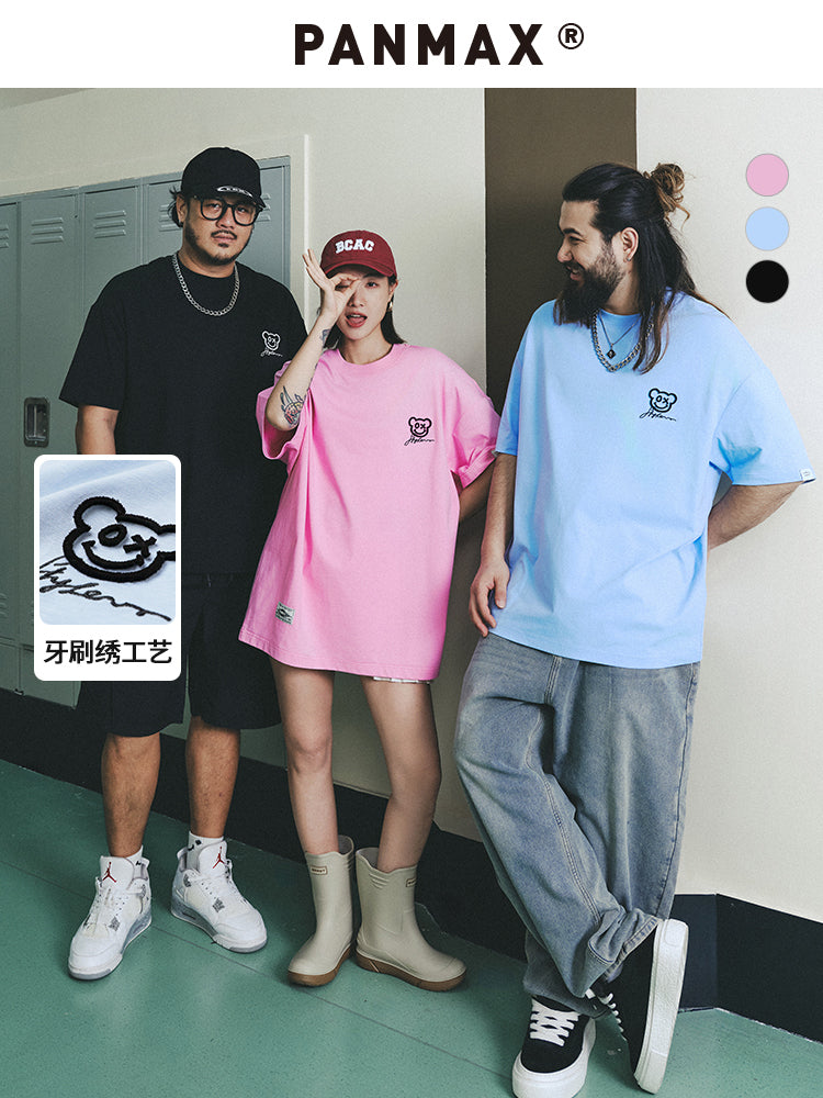 PANMAX Bear Toothbrush Embroidery Cool Tee