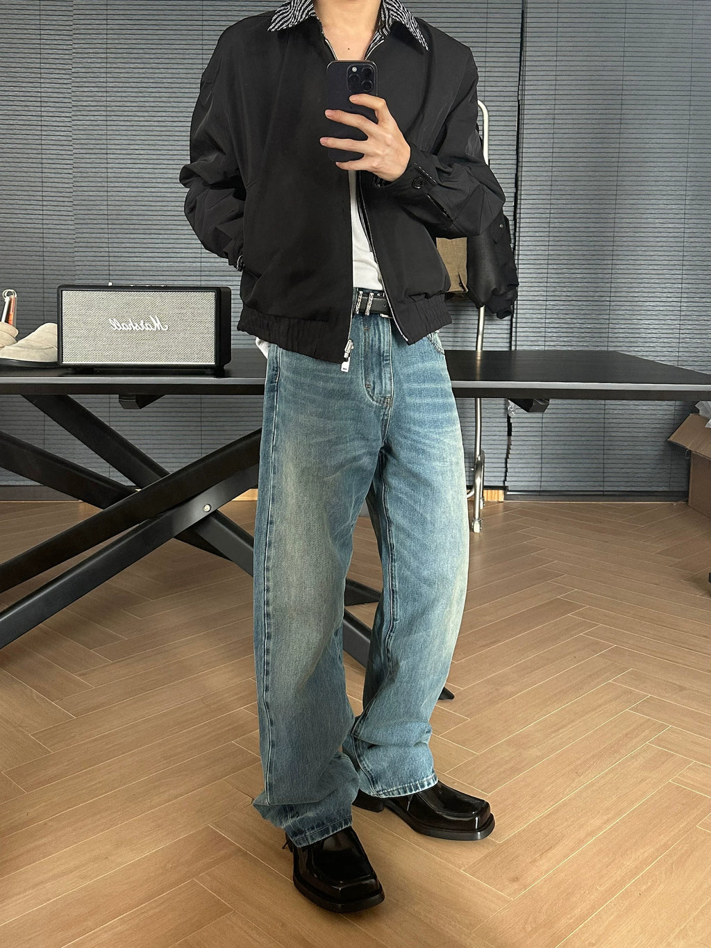 TERRAINCOGNIT Checked Casual Versatile Jacket