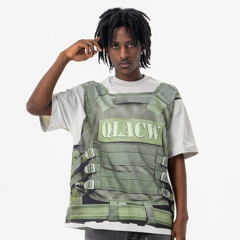 FORGIVNESS Tactical Vest 100% Cotton Tee