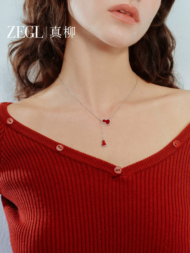 ZEGL Gourd Simple Necklace