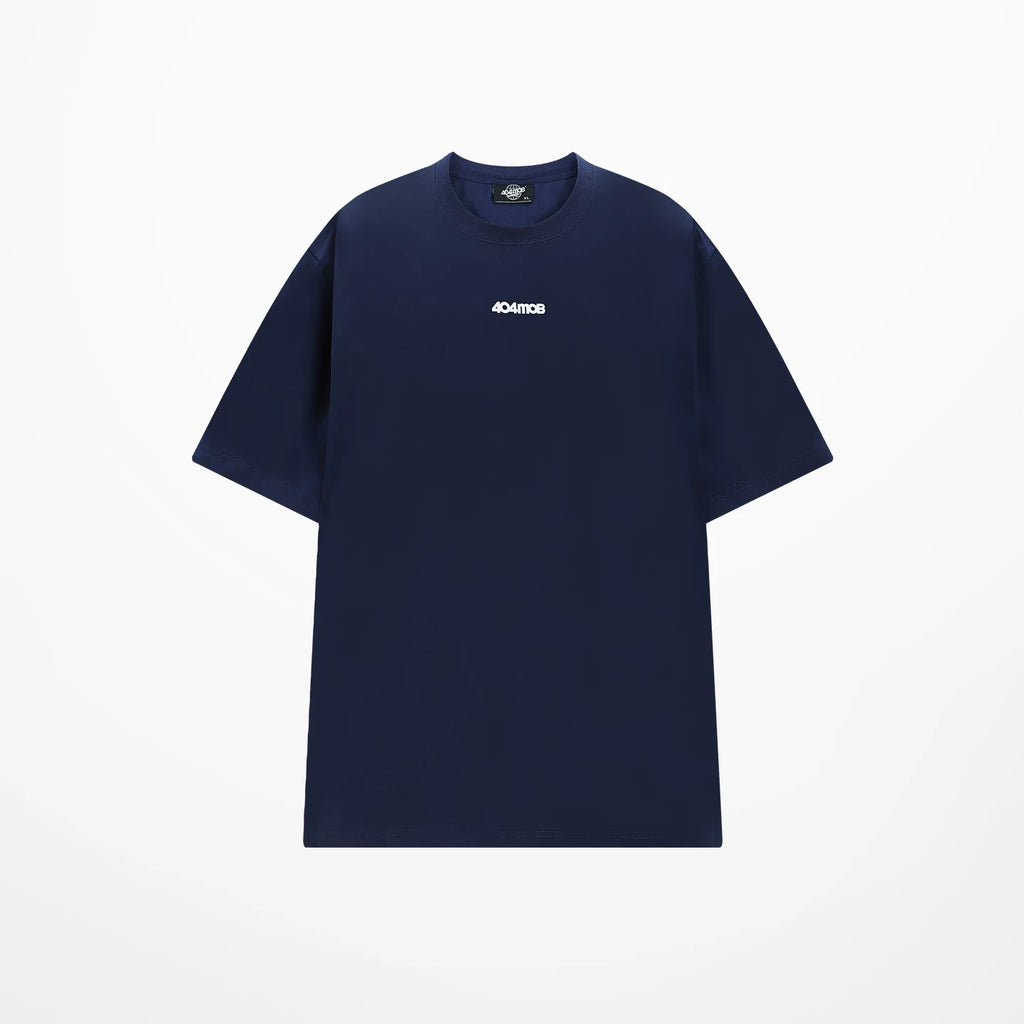 404MOB Letter Print Casual Versatile Tee