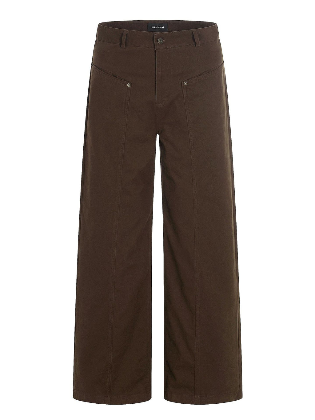 11KN Old Simple Loose Three-dimensional Wide-leg Pants