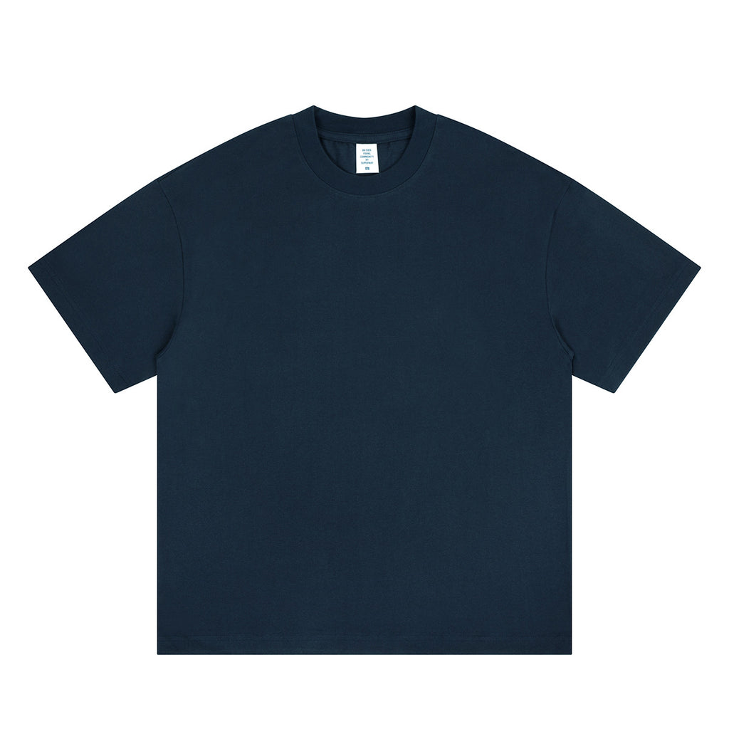 SUPER WAY Loose Crew Neck Versatile Tee